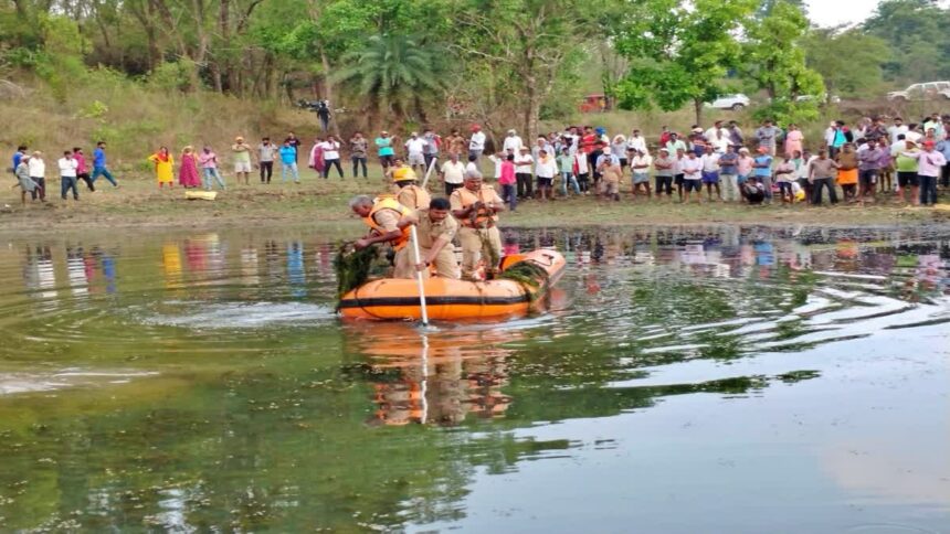 ಕೆರೆಯಲ್ಲಿ ಈಜಲು ಹೋಗಿದ್ದ ನಾಲ್ವರು ಬಾಲಕರು ನೀರಲ್ಲಿ ಮುಳುಗಿ ಸಾವು