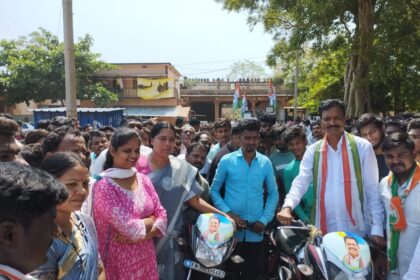 ತುಕಾರಾಮ್ ಗೆಲುವಿಗಾಗಿ ಅಭಿಮಾನಿಗಳಿಂದ ಬೈಕ್ ರ್ಯಾಲಿ