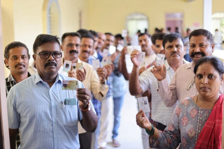 ಅಗತ್ಯ ಸೇವೆಗಳು ಹಾಗೂ ಕರ್ತವ್ಯ ನಿರತ ಮತದಾರರಿಂದ ಮತದಾನ