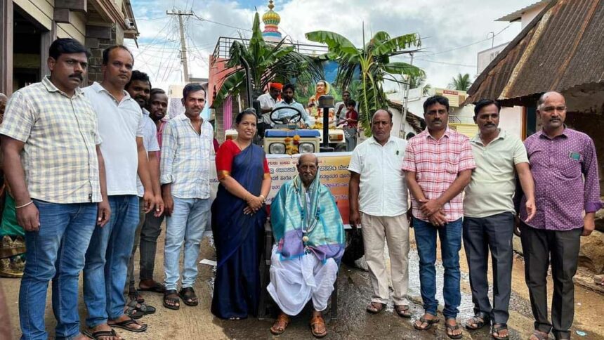 ನೇಗಿನಹಾಳದ ಕುಂಕೂರ ಕುಟುಂಬದಿಂದ ಬಸವಣ್ಣನವರ ಅಮೃತಶಿಲಾ ಮೂರ್ತಿ, ಬೆಳ್ಳಿಯ ಮೂರ್ತಿ ಉಳವಿ ಚನ್ನಬಸವೇಶ್ವರ ದೇವಸ್ಥಾನಕ್ಕೆ ದೇಣಿಗೆ