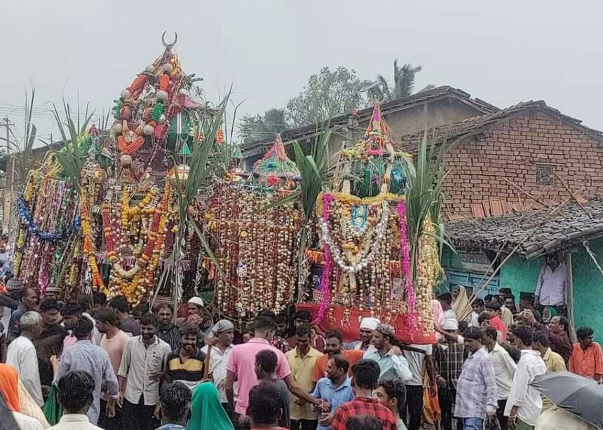 ನೇಗಿನಹಾಳ ಗ್ರಾಮದಲ್ಲಿ ಭಾವೈಕ್ಯತೆಯ ಅದ್ದೂರಿ ಮೊಹರಂ