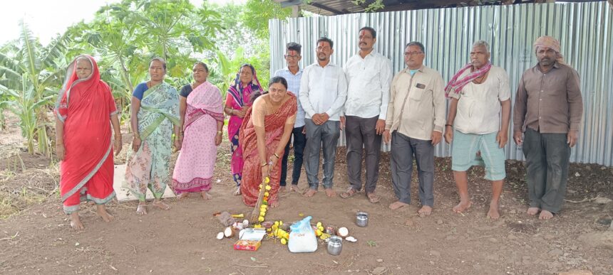 ಜಲ ಕುಂಭ ಕಾಮಗಾರಿಗೆ ಚಾಲನೆ ನೀಡಿದ ಮಂಗಲ ಪಣದಿ