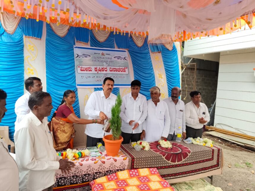 ಹೊಸ ತಂತ್ರಜ್ಞಾನಗಳ ಮೂಲಕ ಮೀನು ಕೃಷಿ ಲಾಭ: ಶಾಸಕ ಸಿ.ಸಿ.ಪಾಟೀಲ