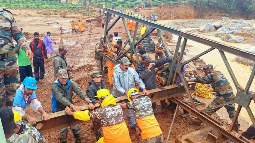 ವಯನಾಡ್‌ನಲ್ಲಿ ಸಂಭವಿಸಿದ ಭೂ ಭೂಕುಸಿತದಲ್ಲಿ 308 ಸಾವುಗಳು