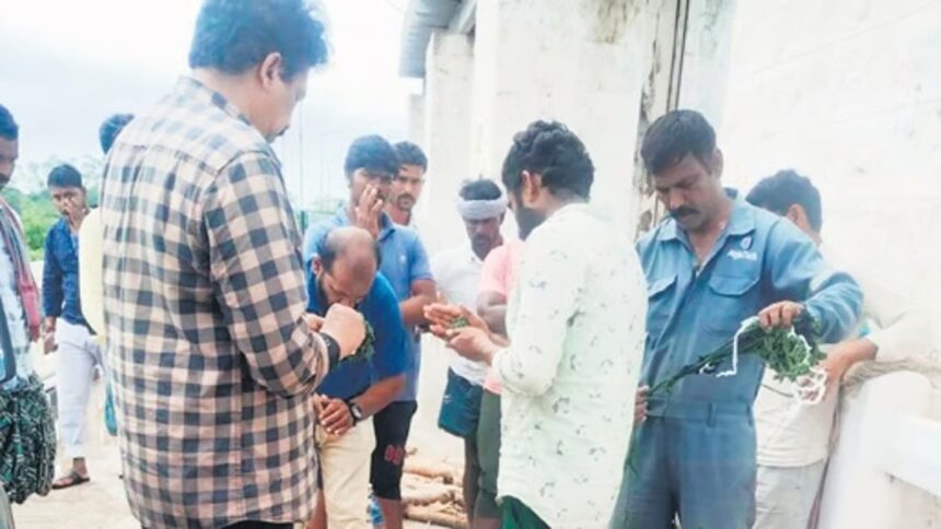 ಭದ್ರಾ ಬಳಿಕ ಮಾಲವಿ ಜಲಾಶಯದ ಒಡ್ಡು ಒಡೆದು ನೀರು ಪೋಲು