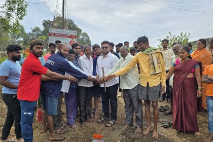 3 ಕೋಟಿ ರೂ. ವೆಚ್ಚದ ರಸ್ತೆ ಕಾಮಗಾರಿಗೆ ಚಾಲನೆ