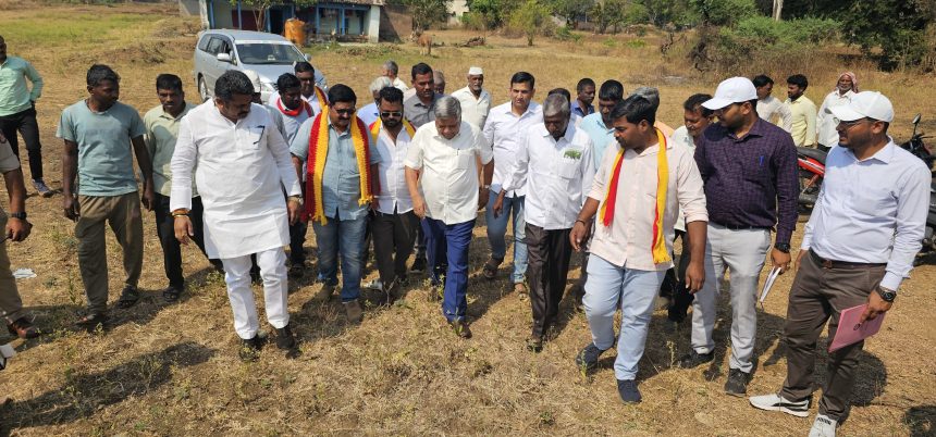 ರೈಲು ಮೇಲಸೇತುವೆ ವೀಕ್ಷಣೆ ಮಾಡಿ, ಅಧಿಕಾರಿಗಳ ಜೊತೆಗೆ ಚರ್ಚಿಸಿ ಕ್ರಮ.ಜಗದೀಶ ಶೆಟ್ಟರ 