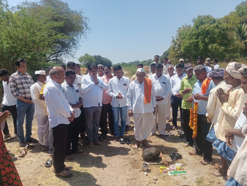 ಕೆಲವೇ ದಿನಗಳಲ್ಲಿ ಶ್ರೀ ಚನ್ನವೃಷಬೇಂದ್ರ ಏತ್ ನೀರಾವರಿ ಯೋಜನೆಗೆ ಅನುಷ್ಠಾನ: ಬಾಬಾಸಾಹೇಬ ಪಾಟೀಲ 