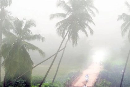 ದಕ್ಷಿಣ ಒಳನಾಡಿನಲ್ಲಿ ಭಾಗಶಃ ಮೋಡ ; ಕರಾವಳಿಯಲ್ಲಿ ತಾಪಮಾನ ಹೆಚ್ಚಳ