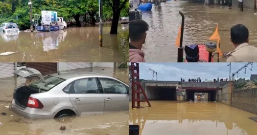 ಬೆಂಗಳೂರಿನಲ್ಲಿ ಒಂದೇ ಮಳೆಗೆ ಸಾಕಷ್ಟು ಅನಾಹುತಗಳು; ಜಲರೂಪಕ್ಕೆ ತಿರುಗಿದ ರಾಜಧಾನಿ