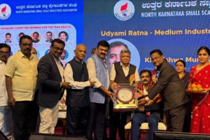ಬಳ್ಳಾರಿಯ `ಹ್ಯಾಲೀಸ್ ಬ್ಲ್ಯೂ’ಗೆ `ಉದ್ಯಮಿ ರತ್ನ’ ಪ್ರಶಸ್ತಿ