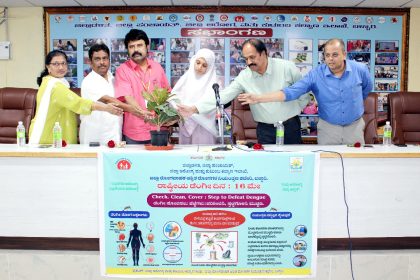 ಡೆಂಗ್ಯೂ ಜ್ವರದ ಬಗ್ಗೆ ಭಯ ಬೇಡ ಎಚ್ಚರವಿರಲಿ: ಉಪ ಮೇಯರ್ ಡಿ.ಸುಕುಂ