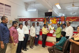 ಅಂಚೆ ಕಚೇರಿಯಲ್ಲಿ ಜ್ಞಾನ್ ಪೋಸ್ಟ್  ಸೇವೆ ಆರಂಭ- ಪದ್ಮಶಾಲಿ ಚಿದಾನಂದ