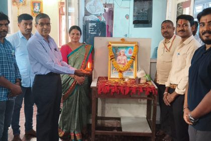  ಪುರಸಭೆಯಲ್ಲಿ  ಶ್ರೀ ಶಂಕರಾಚಾರ್ಯರ ಜಯಂತಿ ಆಚರಣೆ