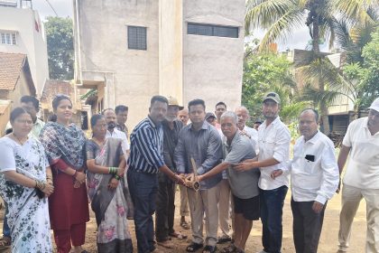 ರಸ್ತೆ ನಿರ್ಮಾಣ ಕಾಮಗಾರಿಗೆ ಭೂಮಿ ಪೂಜೆ