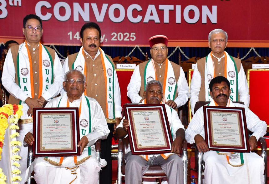 ಕೃಷಿ ವಿದ್ಯಾರ್ಥಿಗಳು, ಸಿಬ್ಬಂದಿಗಳು ರೈತ ಸಮುದಾಯದೊಂದಿಗೆ ಸಂಪರ್ಕ ಸಾಧಿಸಿ ಗ್ರಾಮೀಣ ಜೀವನಮಟ್ಟ ಸುಧಾರಿಸಬೇಕು: ಡಾ.ಚಿ.ಶ್ರೀನಿವಾಸ ರಾವ್