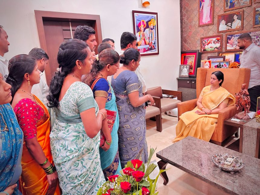 ಹೆಬ್ಬಾಳಕರ್ ಬೆಳಗಾವಿಯ ಗೃಹ ಕಚೇರಿಯಲ್ಲಿ ಜನತಾದರ್ಶನ