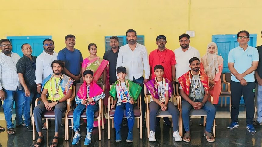 ಅಂತರಾಷ್ಟ್ರೀಯ ಕರಾಟೆ ಪ್ರಶಸ್ತಿ ವಿಜೇತರಿಗೆ ಕ್ರೀಡಾ ಇಲಾಖೆ ವತಿಯಿಂದ ಸನ್ಮಾನ