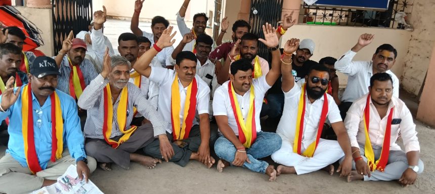ಶಿರಗಾಂವ ಗ್ರಾ ಪಂ ಭ್ರಷ್ಟಾಚಾರ ತನಿಖೆಗೆ ಕರವೇ ಅಗ್ರಹ