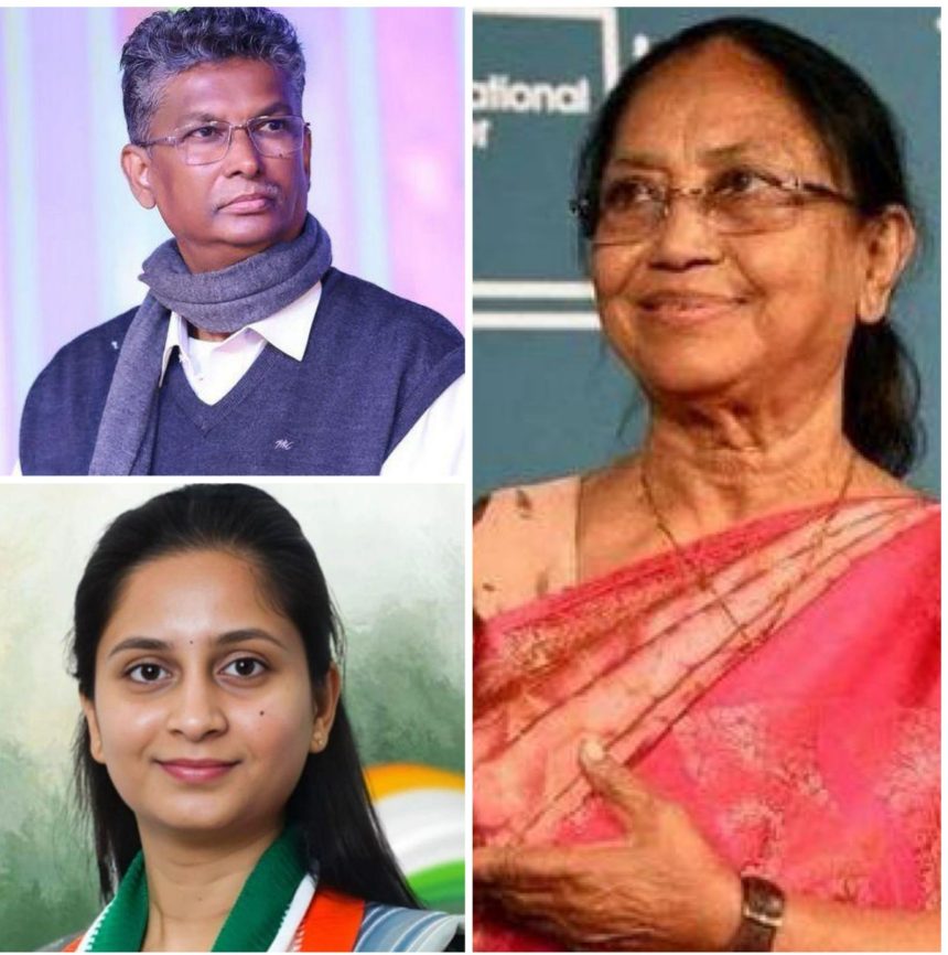 ಬೂಕರ್ ಪ್ರಶಸ್ತಿ ವಿಜೇತ ಲೇಖಕಿ ಬಾನು ಮುಷ್ತಾಕ್ ಗೆ ಅಭಿನಂದನೆ ಸಲ್ಲಿಸಿದ ಸಚಿವ ಸತೀಶ್-ಸಂಸದೆ ಪ್ರಿಯಂಕಾ