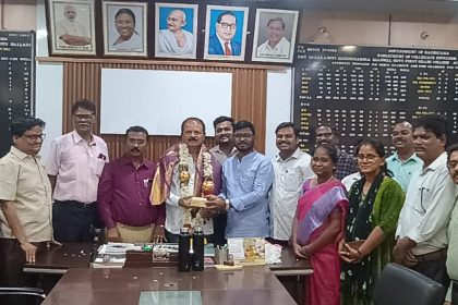 ಸರಳಾದೇವಿ ಕಾಲೇಜಿನ ಪ್ರಾಂಶುಪಾಲರಾಗಿ ಡಾ.ಸಿ. ಎಚ್ ಸೋಮನಾಥ ಅಧಿಕಾರ ಸ್ವೀಕಾರ