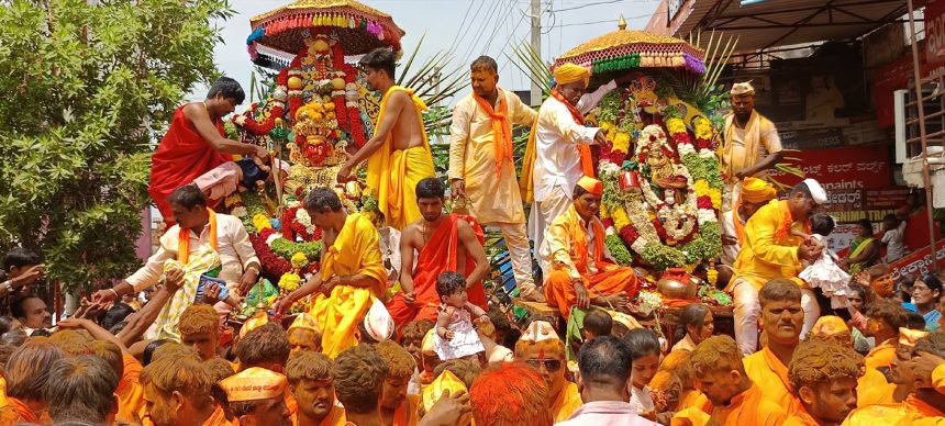 ಶ್ರೀ ದ್ಯಾಮವ್ವದೇವಿ ಜಾತ್ರಾ ಮಹೋತ್ಸವಕ್ಕೆ ಭವ್ಯ ಚಾಲನೆ