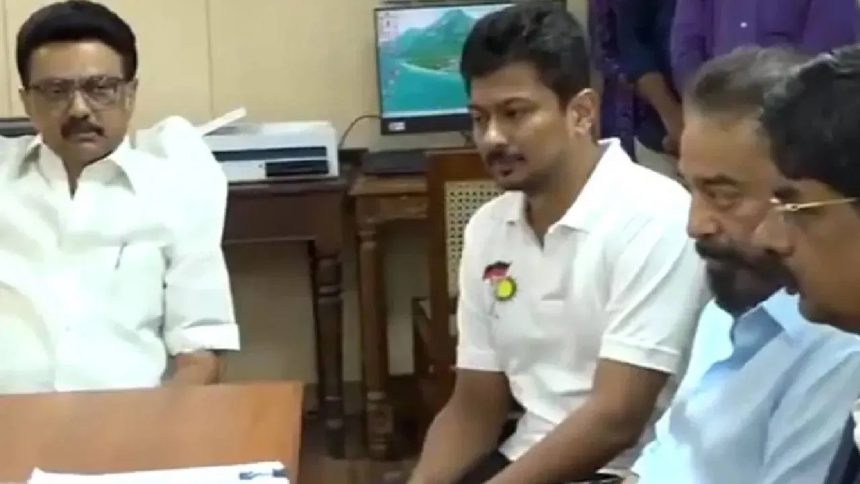 ಡಿಎಂಕೆ ಬೆಂಬಲದೊಂದಿಗೆ ರಾಜ್ಯಸಭೆಗೆ ಇಂದು ನಾಮಪತ್ರ ಸಲ್ಲಿಸಿದ ಕಮಲ್ ಹಾಸನ್ 