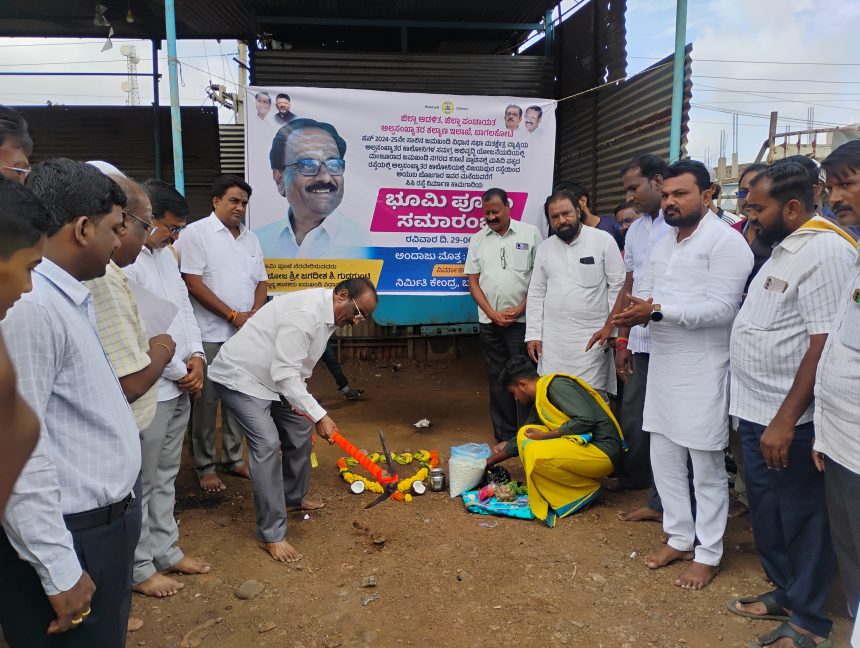 ರಸ್ತೆ ಅಭಿವೃದ್ಧಿ ಕಾಮಗಾರಿಗಳಿಗೆ ಶಾಸಕರಿಂದ ಭೂಮಿಪೂಜೆ