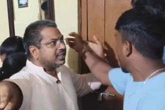 ಅಡವಿಸಿದ್ದರಾಮಶ್ರೀ ಸ್ವಾಮೀಜಿ ಮಹಿಳೆಯೊಂದಿಗೆ: ಸ್ವಾಮೀಜಿಯನ್ನು ಹೊರದಬ್ಬಿದ ಗ್ರಾಮಸ್ಥರು