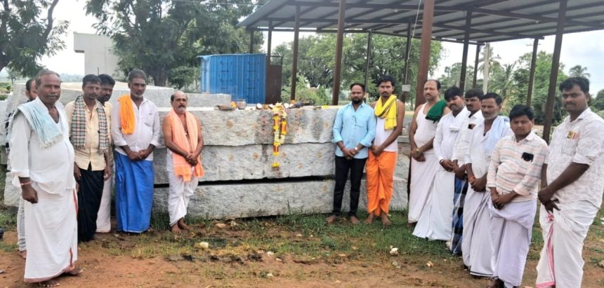 ಶ್ರೀ ವೀರಭದ್ರ ಸ್ವಾಮಿ ದೇವಸ್ಥಾನದಲ್ಲಿ ವಿವಿಧ ಕಾಮಗಾರಿಗಳು ಆರಂಭ 