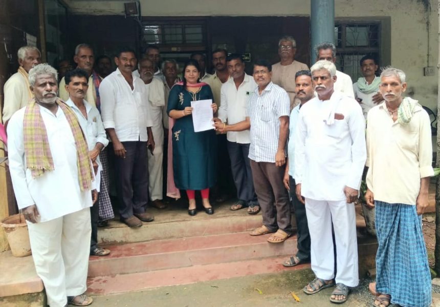ಅತಿಕ್ರಮಣ ತೆರವು ಮಾಡಿ ಹದ್ದುಬಸ್ತಿ ಗುರುತಿಸಲು ಅಗ್ರಹ