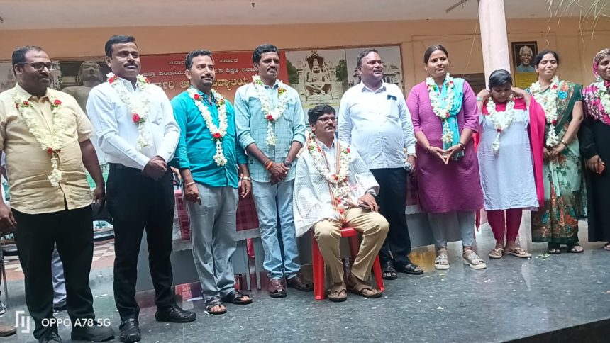 ಆದರ್ಶ ವಿದ್ಯಾಲಯದ ಶಾಲಾ ಅಭಿವೃದ್ಧಿ ಸಮಿತಿಯ  ಸದಸ್ಯರಾಗಿ ಕೆ ಹನುಮಂತಪ್ಪ ಆಯ್ಕೆ