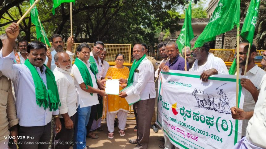 ಖರೀದಿ ಕೇಂದ್ರದಲ್ಲಿನ ಜೋಳವನ್ನು  ಶೀಘ್ರದಲ್ಲಿ  ಸಾಗಾಣಿ ಮಾಡಿ : ಮೆಣಸಿನ ಈಶ್ವರಪ್ಪ ಒತ್ತಾಯ