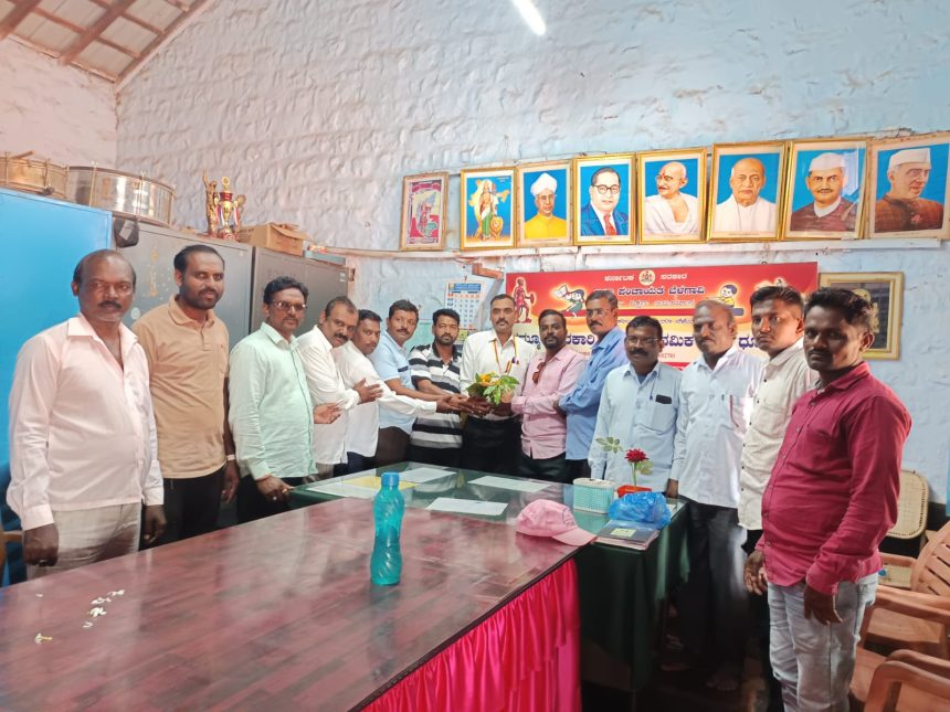 ಕರವೇ ಸತತ ಪ್ರಯತ್ನದ ಫಲವಾಗಿ  ದೈಹಿಕ ಶಿಕ್ಷಕರ ನಿಯೋಜನೆಗೆ ಶಾಸಕರು ಅಸ್ತು