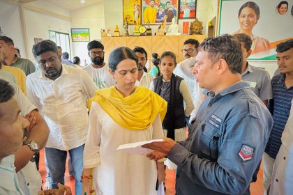 ಅಹವಾಲು ಆಲಿಸಿದ ಸಚಿವೆ ಲಕ್ಷ್ಮೀ ಹೆಬ್ಬಾಳಕರ್