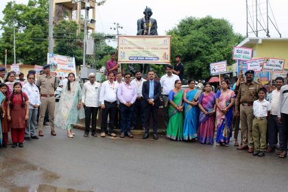 ವಿಶ್ವ ಬಾಲ ಕಾರ್ಮಿಕ ಪದ್ಧತಿ ವಿರೋಧಿ ದಿನಾಚರಣೆ ಜಾಗೃತಿ ಜಾಥಾಕ್ಕೆ ಸಿ.ಎಸ್.ಶಿವನಗೌಡ್ರ ಚಾಲನೆ