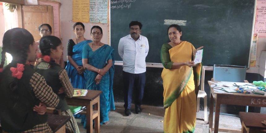 ತಾಲೂಕಿನ ಹಿರೇರೂಗಿ ಗ್ರಾಮದ ಕೆಬಿಎಸ್, ಕೆಜಿಎಸ್, ಯುಬಿಎಸ್ ಶಾಲೆಗಳಿಗೆ ಭೇಟಿ ನೀಡಿ ಮಕ್ಕಳ ಎಫ್ ಎಲ್ ಎನ್ ಕಲಿಕಾ ಪ್ರಗತಿ ಪರಿಶೀಲಿಸಿ ಇಂಡಿ ಬಿಇಓ ಶ್ರೀಮತಿ ಎಸ್ ಎಸ್ ಮುಜಾವರ ಮಾತನಾಡಿದರು.