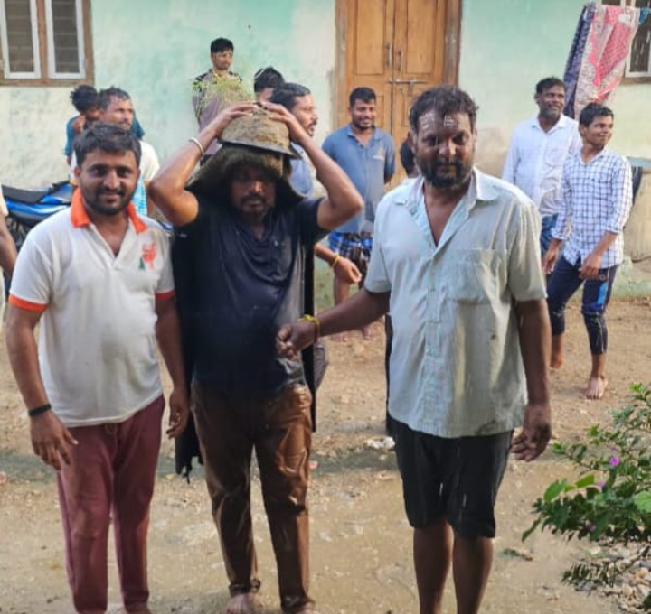 ಮಳೆ ರಾಯನಿಗಾಗಿ ಗುರ್ಜಿ ಪೂಜೆ