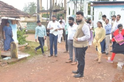 ಜಲ ಜೀವನ ಮಿಷನ್ ಯೋಜನೆಯ ಕಾಮಗಾರಿಗಳ ಪರಿಶೀಲನೆ