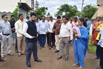 ಜಲಜೀವನ ಕಾಮಗಾರಿಗಳ ಪರಿಶೀಲನೆ:  ಜಿಪಂ ಸಿಇಒ ರಾಹುಲ್ ಶಿಂಧೆ