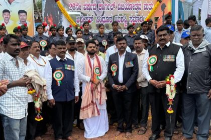 ಭಾರತೀಯರ ಸೈನಿಕರ ಶಕ್ತಿ, ಸಾಮರ್ಥ್ಯ ಅಪ್ರತಿಮ : ಅಭಿನವ ಮಂಜುನಾಥಸ್ವಾಮಿ