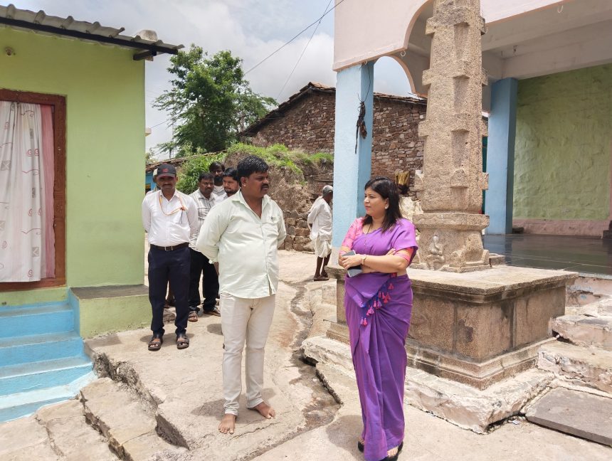 ವನ್ನೂರ ಗ್ರಾಮಕ್ಕೆ ಎ ಸಿ ಪ್ರಭಾವತಿ ಪಕೀರಪೂರ ಭೇಟಿ