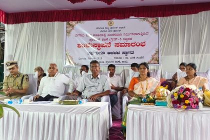 2.5 ಕೋಟಿ ವೆಚ್ಚದಲ್ಲಿ ನೂತನ  ಪೊಲೀಸ್ ಠಾಣೆ ಕಟ್ಟಡ ಕಾಮಗಾರಿಗೆ ಚಾಲನೆ ನೀಡಿದ ಸಚಿವ ಸತೀಶ್‌ ಜಾರಕಿಹೊಳಿ