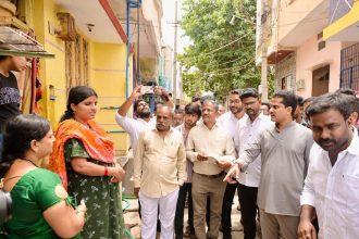 ಸಣ್ಣ ಮಾರುಕಟ್ಟೆಯ ಮರು ನಿರ್ಮಾಣ ಶೀಘ್ರ ಆರಂಭ: ಶಾಸಕ ನಾರಾ ಭರತ್ ರೆಡ್ಡಿ
