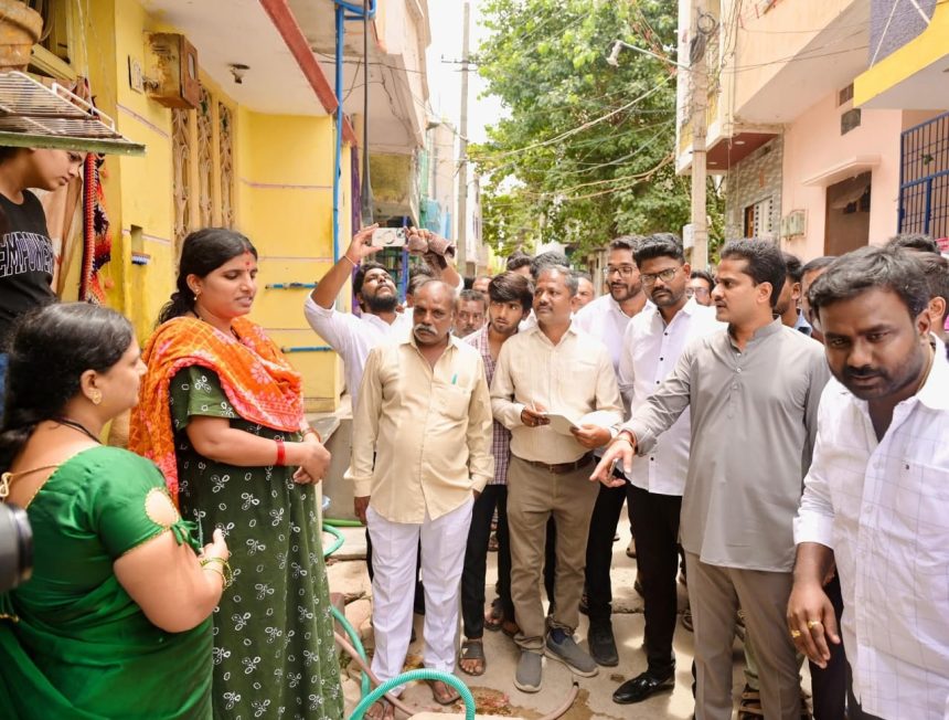 ಸಣ್ಣ ಮಾರುಕಟ್ಟೆಯ ಮರು ನಿರ್ಮಾಣ ಶೀಘ್ರ ಆರಂಭ: ಶಾಸಕ ನಾರಾ ಭರತ್ ರೆಡ್ಡಿ