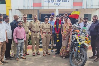 ಹೆಲ್ಮೆಟ್  ಜಾಗ್ರತಿ ಅಭಿಯಾನ ಶ್ಲಾಘನೀಯ : ಎಸ್ಪಿ ಶೋಭರಾಣಿ 