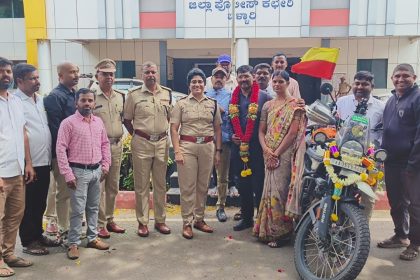 ಹೆಲ್ಮೆಟ್  ಜಾಗ್ರತಿ ಅಭಿಯಾನ ಶ್ಲಾಘನೀಯ : ಎಸ್ಪಿ ಶೋಭರಾಣಿ 