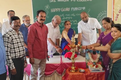    ಶ್ರೀ ನಂದ ಸಂಯುಕ್ತ ಪದವಿ ಪೂರ್ವ ಕಾಲೇಜಿನಲ್ಲಿ ಅದ್ದೂರಿಯಾಗಿ ಗುರು ಪೂರ್ಣಿಮೆ ಆಚರಣೆ
