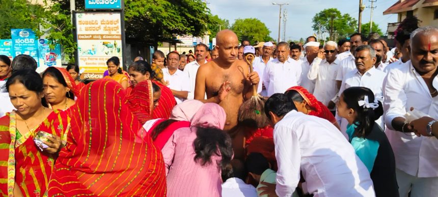 ನಸಲಾಪುರ ಗ್ರಾಮದಲ್ಲಿ ನಾಲ್ಕು ತಿಂಗಳುಗಳ ಕಾಲ ಜೈನಧಾರ್ಮಿಕ ಕಾರ್ಯಕ್ರಮ