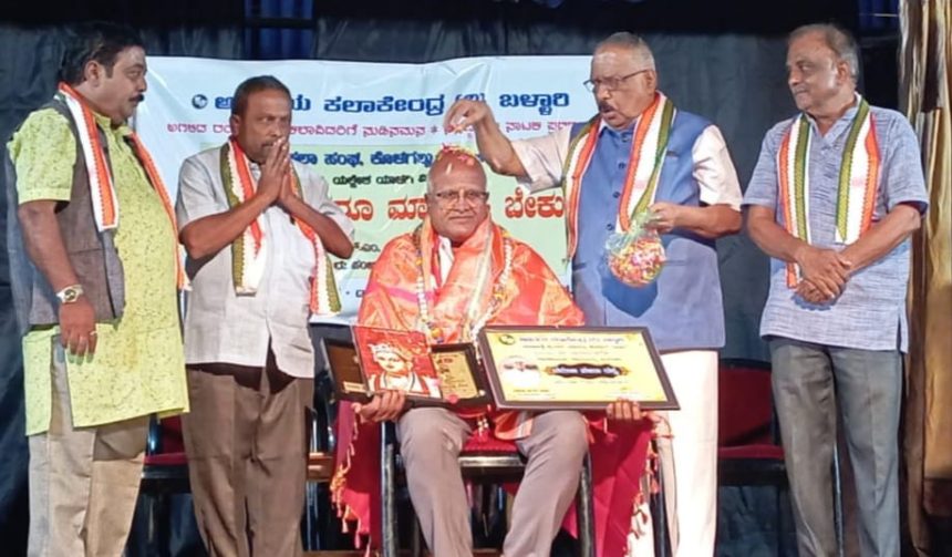 ಕಲೆ ಜೀವಂತವಾಗಿರಲು ಕಲಾವಿದರೇ ಕಾರಣ : ಟಿ ಹೆಚ್ ಎಂ ಬಸವರಾಜ್ 
